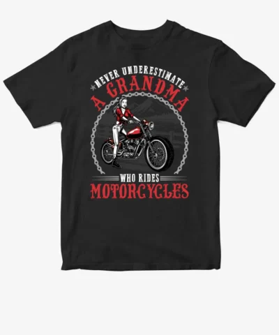 Biker - Never Underestimate Grandma 021025