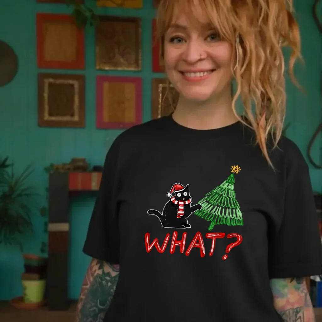 Christmas - Black Cat What 67 251125 photo review